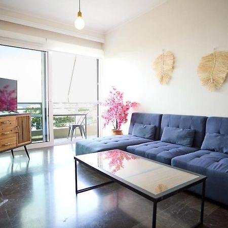 Panoramic White Blue Apartment คีออส ภายนอก รูปภาพ