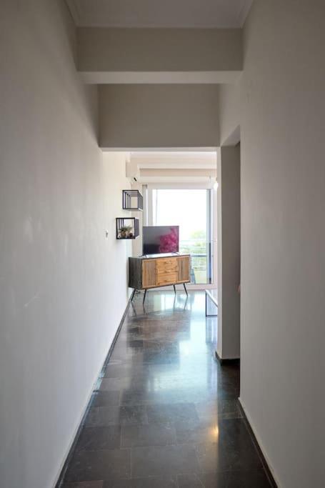 Panoramic White Blue Apartment คีออส ภายนอก รูปภาพ