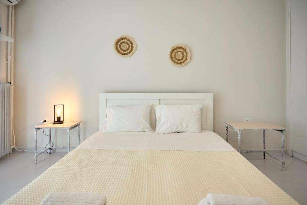 Panoramic White Blue Apartment คีออส ภายนอก รูปภาพ