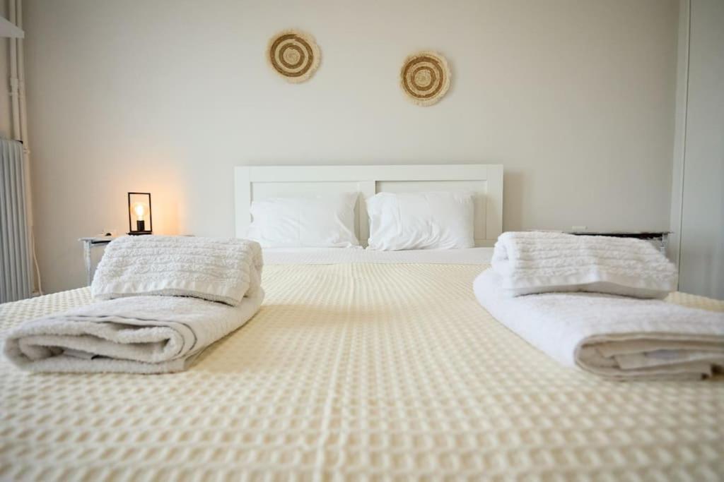 Panoramic White Blue Apartment คีออส ภายนอก รูปภาพ